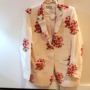 Eddy Amber Beaded Blazer